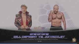 Will Ospreay vs Jon Moxley [upl. by Oettam]