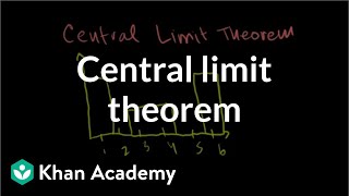 Central limit theorem  Inferential statistics  Probability and Statistics  Khan Academy [upl. by Notsecnirp179]