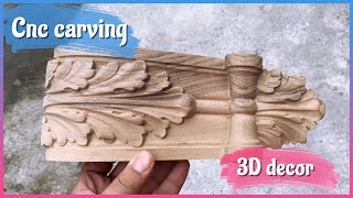 CNC Carving Secrets to Create STUNNING wooden Decor [upl. by Gonnella]