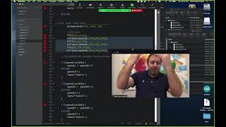 P5js javaScript Tutorial Shape Race Adding Play Again Button and More  in ASL [upl. by Noryb]