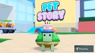 Roblox Pet Story CREATOR BIRTHDAY [upl. by Churchill]