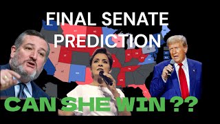 FINAL SENATE PREDICTION 2024 [upl. by Llerad974]