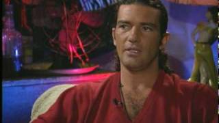 Antonio Banderas talks with Joe Leydon about quotDesperadoquot [upl. by Assanav]