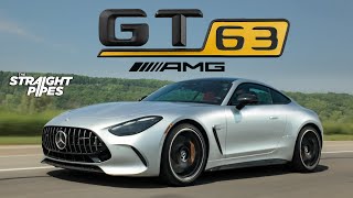 2024 MercedesAMG GT63 Review  BETTER than a Porsche 911 [upl. by Enaillil840]