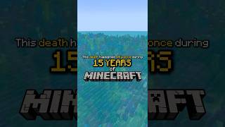 RAREST Death in Minecraft 000001 [upl. by Berthoud]