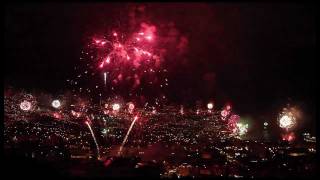 Madeira Island fireworks display 2011 2012 HD [upl. by Rooney527]