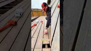 How To Remove A Trex DeckBoard in less than 10 Minutes💪🏻 [upl. by Sawyere102]