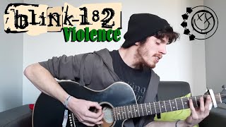 Blink182  Violence Acoustic Cover  Tijs Primo [upl. by Aliac455]