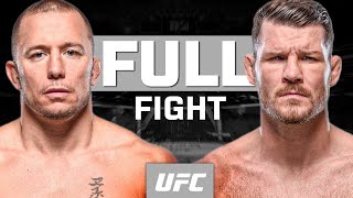 Georges StPierre vs Michael Bisping Full Fight  EA Alter Egos NYC Champs [upl. by Anirdnaxela276]