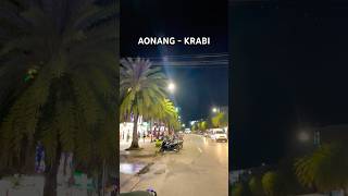 Night at aonang krabi thailand vlogsontheroadagain [upl. by Winn]