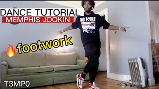 MEMPHIS JOOKIN DANCE TUTORIAL FOR BEGINNERS The Basics  T3MP0 [upl. by Llerat]