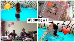 Weekvlog 1  Naar de camping En veel zwemmen  BeautyDress [upl. by Atiek]