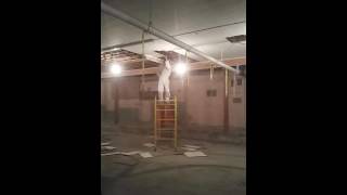 Baker scaffold fail ASBESTOS ABATEMENT [upl. by Inuat]