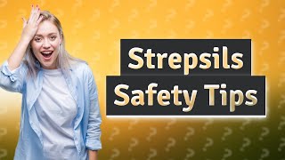 Is Strepsils safe for pregnant [upl. by Hoehne]