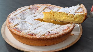 CROSTATA con Crema di Ricotta ricetta della Nonna Tradizionale [upl. by Wilmott]