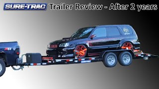 2Year SureTrac Car Trailer Review Ownership Insights [upl. by Endor956]