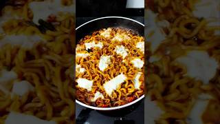 I tried Korean Spicy Ramen🥵🔥 koreanramen koreanfoodshorts youtubeshorts foodasmr trending [upl. by Perrin]