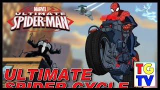 Ultimate SpiderMan Spider Cycle [upl. by Anilos661]