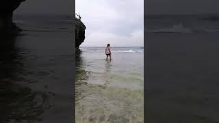 Crystal clear shortvideo crystalclearwater beach islandadventures travel [upl. by Eecart]