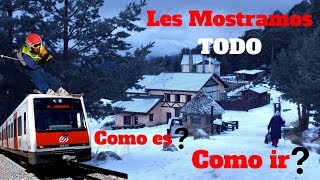 Nieve en Madrid Les mostramos TODO Como es y como ir venezolanos en España [upl. by Nehcterg]