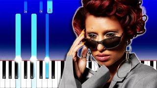 RAYE  Escapism Ft 070 Shake Piano Tutorial [upl. by Coralie187]