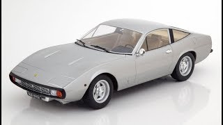 Modellissimo KKScale Ferrari 364 GTC4 silver 1971 118 [upl. by Eibba]