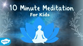 Mindful Breathing Exercises for Children  Guided Meditation For Kids [upl. by Kerrin38]