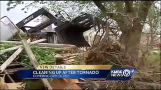 Orrick residents grateful for help after tornado [upl. by Moyna]