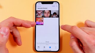 How to Find and Manage quotRecently Deletedquot Files on iPhone 12 Pro [upl. by Aitam]