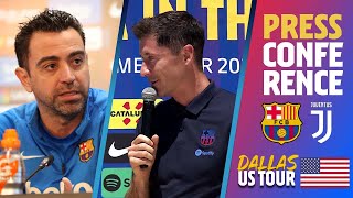 🔴 LIVESTREAM XAVI amp LEWANDOWSKI PRESS CONFERENCE BARÇA  JUVENTUS [upl. by Ellerret]