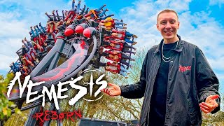 NEMESIS Reborn OPENING Day  Alton Towers Vlog [upl. by Marianna]