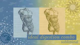 𝘴𝘶𝘱𝘦𝘳 𝘨𝘶𝘵 ☀ ideal digestion  health combo subliminal ☾ listen once ✦ 𝒬𝒮 [upl. by Cordalia]