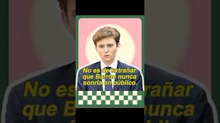 No es de extrañar que Barron nunca sonría en públicoforyou usa celebrity fyp [upl. by Silletram]