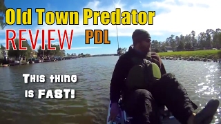 REVIEW The NEW Old Town Predator PDL Kayak Native Propel Killer [upl. by Tnemelc]