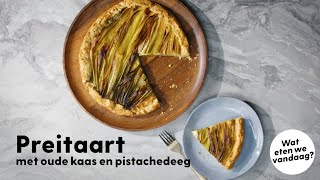 Preitaart met oude kaas en pistache – recept – Allerhande [upl. by Enyamart]