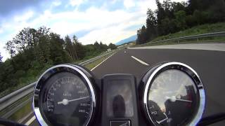 Top speed Honda Hornet 900 [upl. by Ynna365]