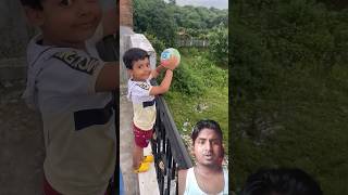 Magar mach ne kha liya ball 🏀 shorts youtubeshorts funny crocodile viralvideo trendingshorts [upl. by Malik480]