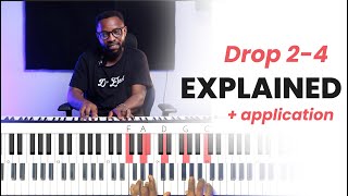 DROP 2  4 EXPLAINED  PIANO TUTORIAL [upl. by Acinomed900]