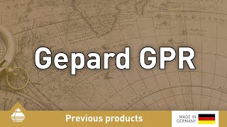 Gepard GPR ground penetrating radar  Applications and functionality [upl. by Dettmer]