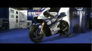 2012 Pit Garage Tour MotoGP Yamaha Factory Racing Team launch [upl. by Zorah568]