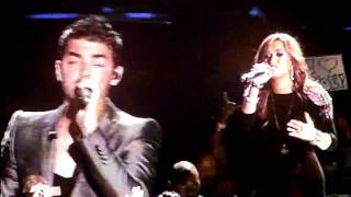 Wouldnt Change A Thing  Joe Jonas amp Demi Lovato  Verizon Amphitheater in Irvine [upl. by Lourie630]