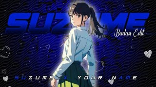 Suzume Me Edit 🥰  Your Name Edit ✨  Aesthetic Edit ❤️  ⭐ HDR CC ⭐ [upl. by Ralli]