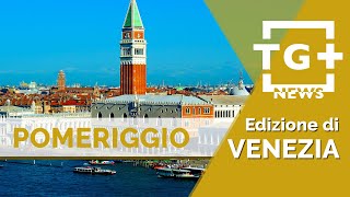 Venezia principio dincendio al portone dellINPS  TG Plus NEWS Venezia [upl. by Otreblig]