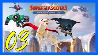 Liga de Supermascotas Aventuras de Krypto y Ace  Parte 3  quotMisiones Secundariasquot No Comentado [upl. by Grishilde]