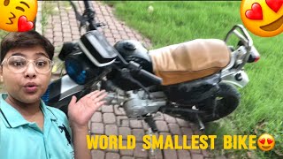 World smallest bike￼ Nana vlog [upl. by Naivaf]