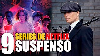 9 Mejores Series de SUSPENSO en NETFLIX [upl. by Adnawal]