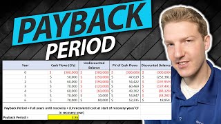 How to Calculate Payback Period and Discounted Payback Period [upl. by Siseneg]