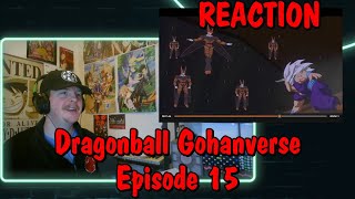 Emo Gohan vs The Cell Air Force  Dragonball Gohanverse Episode 15 REACTION [upl. by Charity174]