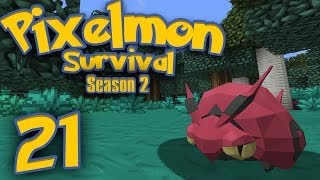 Pixelmon Survival Season 2 Part 21  The Drive Is Full [upl. by Aldredge]