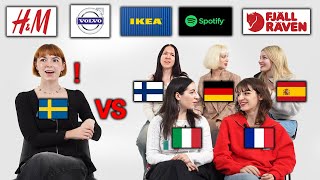 Swedish Was Shocked By The Pronunciation Of Swedish Brand Name In 6 Different Europe Countries [upl. by Topper]